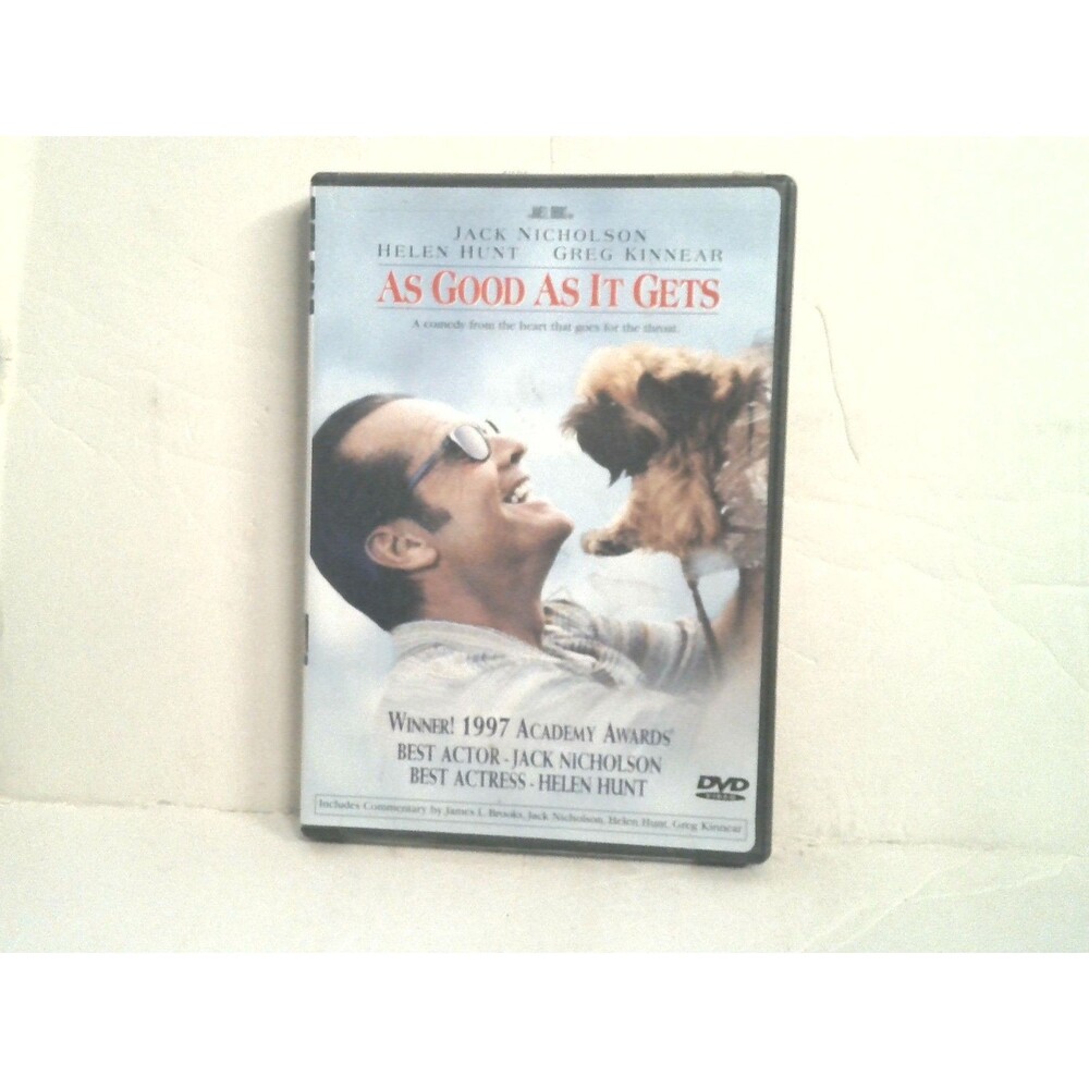 As Good As It Gets DVD 1998 Columbia Tristar Pictures Jack Nicholson